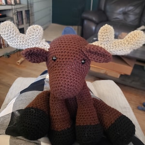 Moose stuffed animal