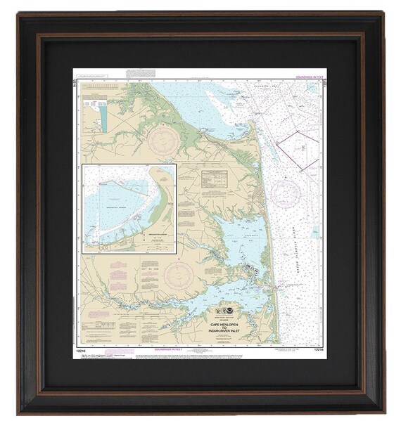 Rehoboth Bay Nautical Chart