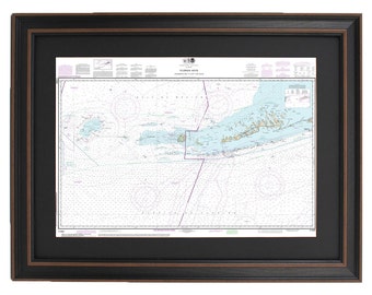 Custom Chart of Florida Keys Alligator Reef to Sombrero Key - Etsy