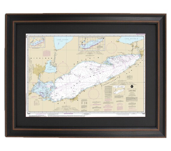 Western Basin Lake Erie Chart