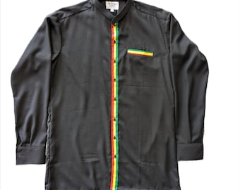 Rasta dress shirt