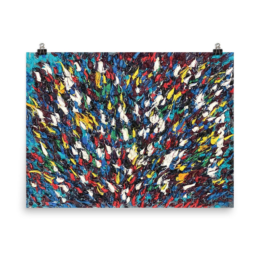 Fine Art Oil Paint Digital Print I Abstract I Original Oil Etsy