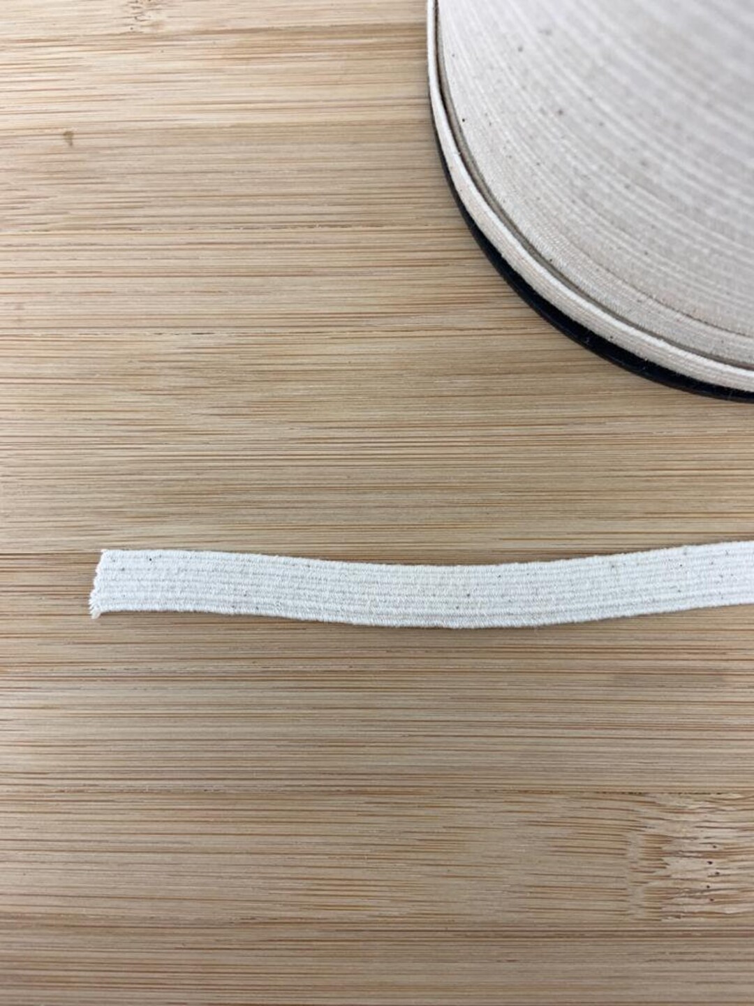 1 Cm Flat Elastic, 10mm Elastic, Mask Making Elastic, Garter Belt Elastic, Ivory Elastic, Sewing