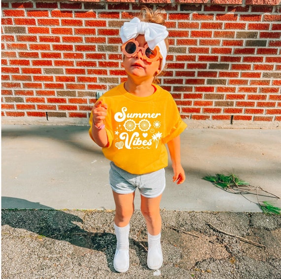 Summer Vibes Flower Child Hippie Kid 