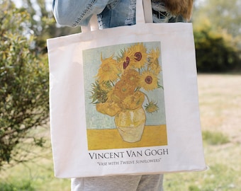 Bolsa Tote Girassóis por Van Gogh