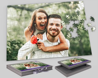 Personalised Jigsaw Puzzle 300 Piece A3 Adult Jigsaw 40x30cm Custom Puzzle Photo Puzzle Easter Gift Present Idea For Him Her