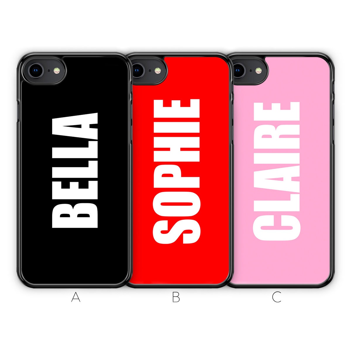 Personalised name iphone 8 case Clearance