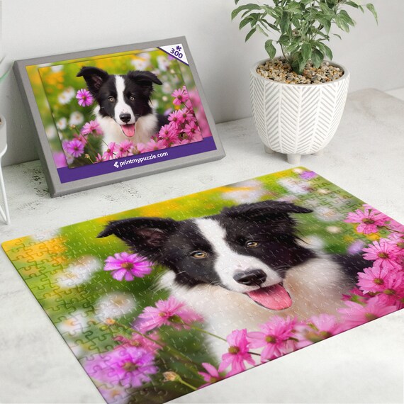 1000 Piece Jigsaw Puzzle, Dog Nose Funny Dog Portraits, Pets Puzzle