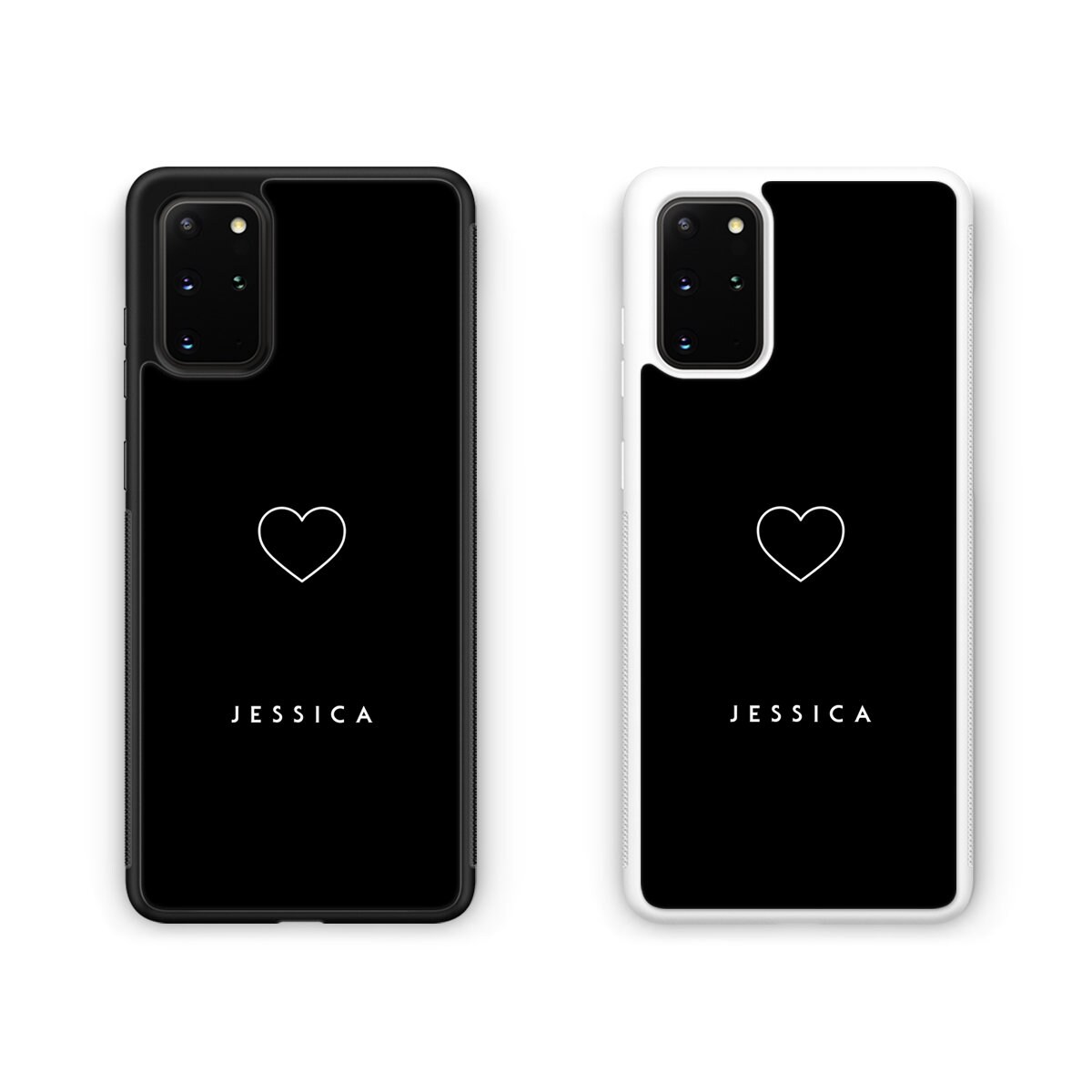 Personalised Heart Case for Samsung Galaxy S21 Case S21 Plus Etsy UK