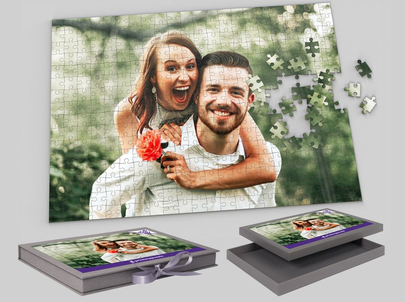 Personalised Jigsaw Puzzle 300 Piece A3 Adult Jigsaw 40x30cm Custom Jigsaw Personalised Puzzle Photo Puzzle Fathers Day Gift For Him Her A4