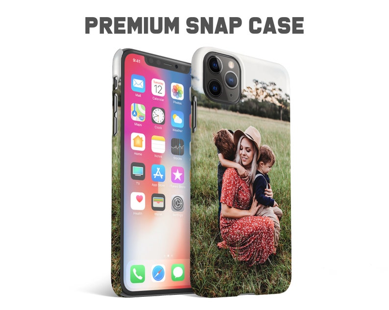 For Samsung & iPhone 15 Pro 14 Max 13 Mini 12 11 XR X XS 8 Galaxy S24 Plus Ultra S23 S22 S21 FE Custom Photo Phone Case Personalise Picture Premium Snap Case