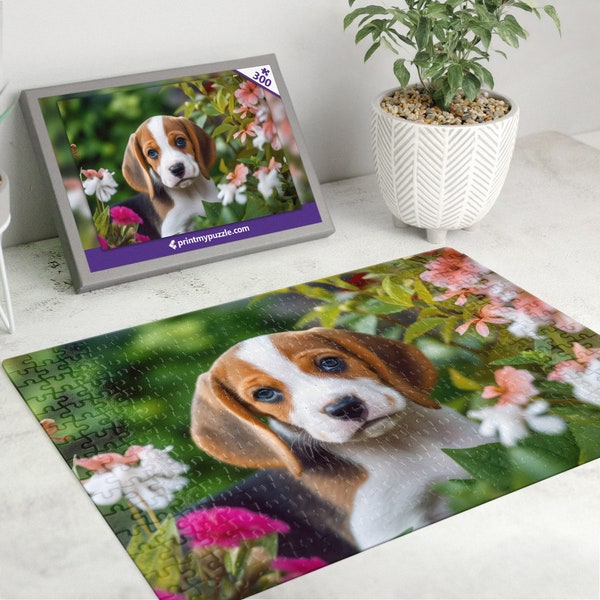 Beagle Jigsaw Puzzle Etsy