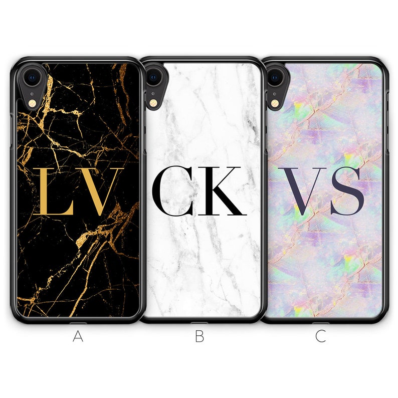 Personalised Iphone XR Case Personalised Marble Iphone XR Case Etsy UK