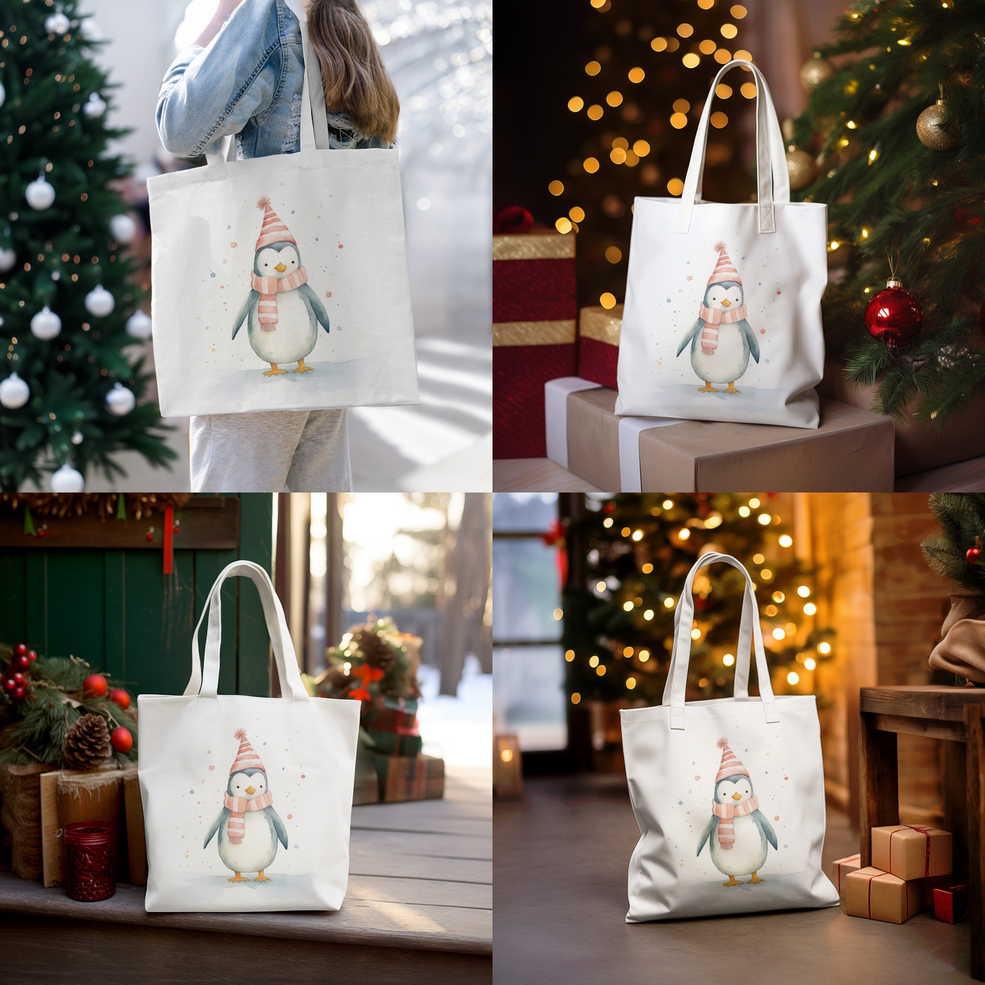 Sac à Provisions Du Père Noël - France