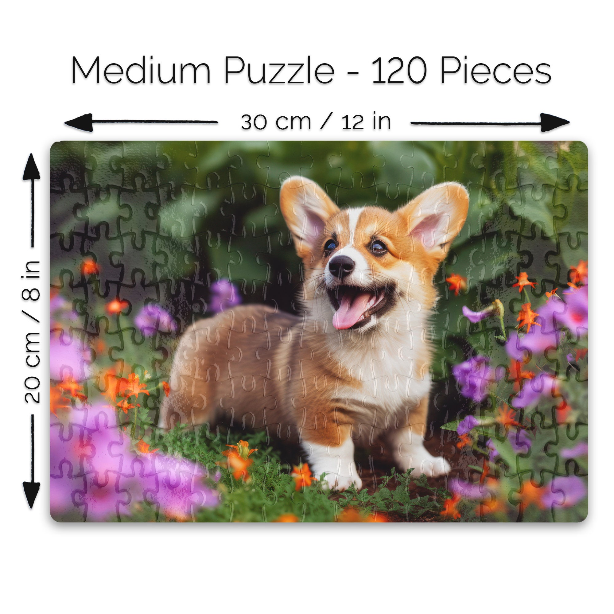 Pembroke Welsh Corgi Puppy Dog Jigsaw Puzzle