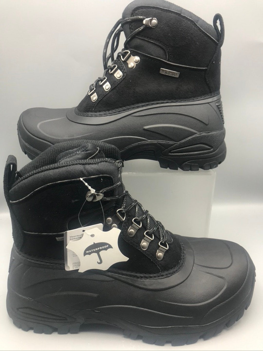 Waterproof Men's Winter Snow Boots SIZES - Etsy