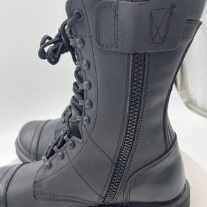 Tactical Men's Genuine Leather Upper Cap toe New Boots image 7