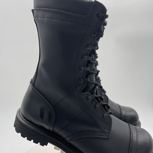 Tactical Men's Genuine Leather Upper Cap toe New Boots image 3