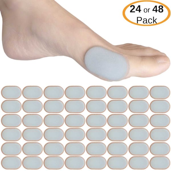 Chiroplax Foam & Fabric Bunion Cushions Protector Pads Patch Cover Bandage Hallux Valgus Tailor's Bunionette Relief Blister Chafing Rubbing