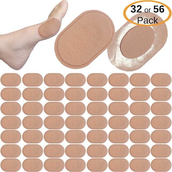 Chiroplax Bunion Cushions Pads Protector Patches Cover Bandage Hallux Valgus Tailor's Bunionette Relief Blister Chafing Rubbing Waterproof