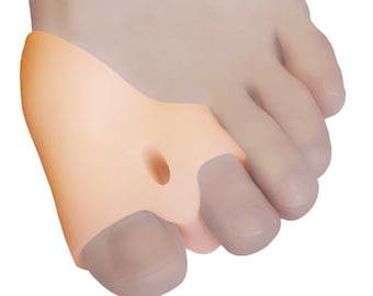Chiroplax Bunion Corrector Relief Cushion Pad Guard Toe Separator Straightener Splint Protector Spacer Cover (4 Pads 4 Shims)