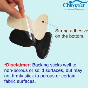Chiroplax High Heel Cushion Inserts Pads Suede Metatarsal Heel Liner Protector Grips Anti Slip Shoe Insoles