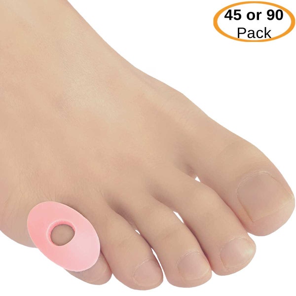 Chiroplax Foam Corn Cushions Pads Protectors Waterproof Self-Stick Blister Toe Foot Pain Callus Relief Treatment