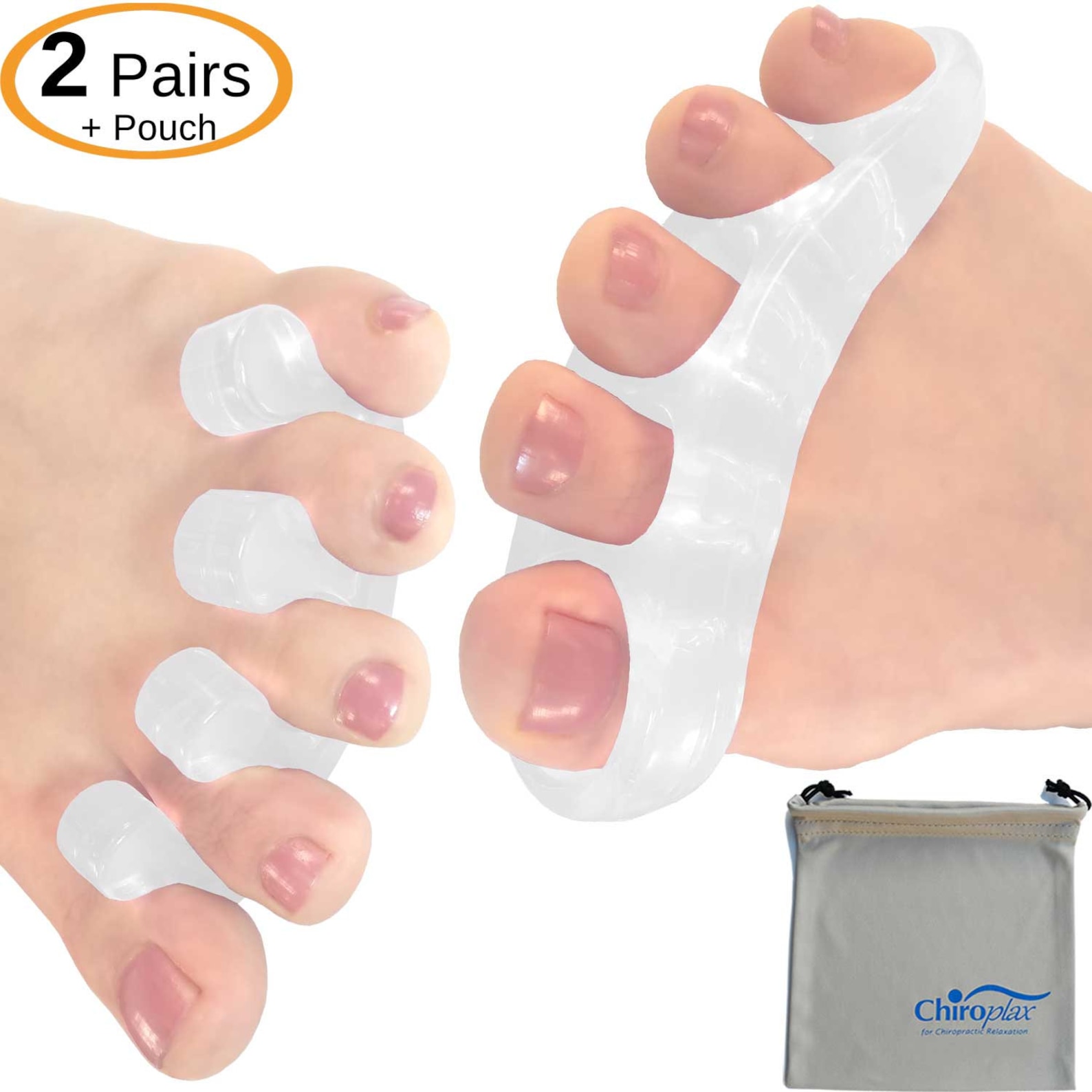 Chiroplax Gel Toe Separators Stretchers Spreader Spacer for Etsy