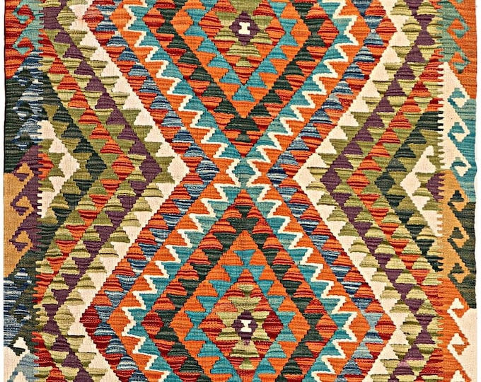 6x4 rug 180x118cm handmade Afghan kilim rug traditional rug flatwoven rug contemporary rug kilim rug area rug natural wool rug maimana kilim