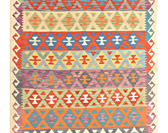 6x9 rug 286x196 large afghan kilim rug handmade rug traditional rug flatwoven rug contemporary rug Afghan rug natural rug wool rug area rug