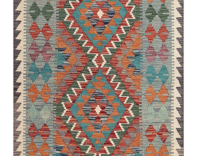 3x5 rug 144x99cm handmade Afghan kilim rug traditional rug flatwoven rug contemporary rug kilim rug area rug natural wool rug maimana kilim
