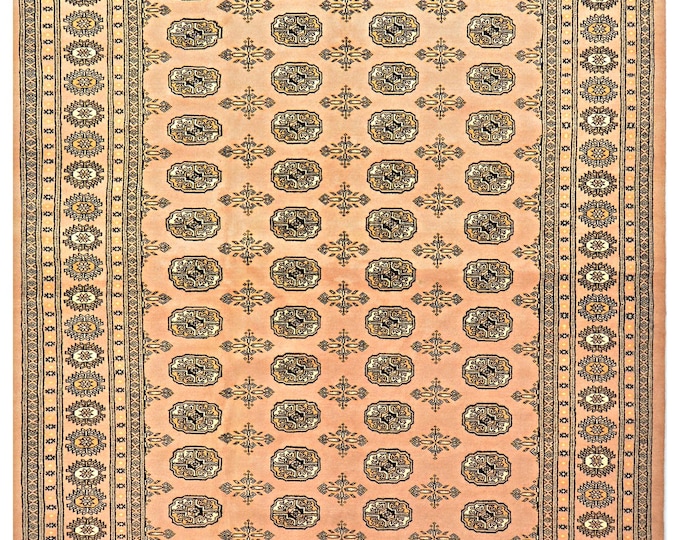 7x10 rug 288x200cm bokhara rug hand knotted rug area rug traditional rug handmade oriental rug super soft rug pakistani wool rug bukhara rug