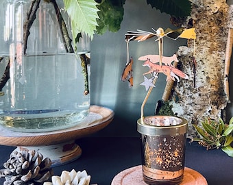 Fox Candle Carousel