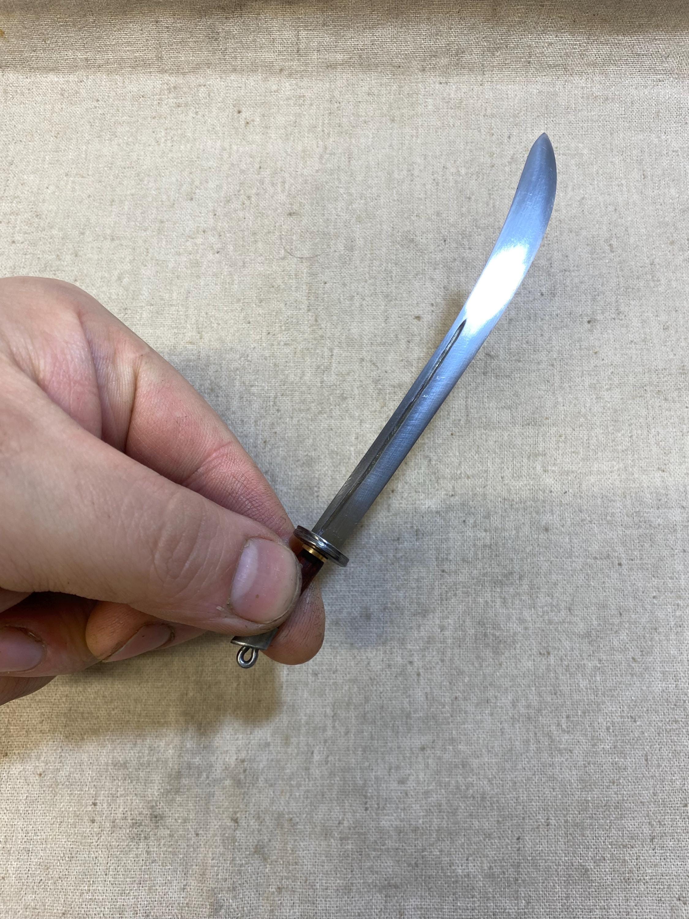 1/6 Scale Miniature Chinese Dao Sabre (hand Forged Steel