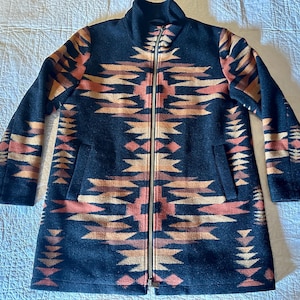 Pendleton Unisex Jacket>Men’s Medium/Women's Large, Native Style Jacket, Southwest Jacket, Pendleton Jacket, Stylish Jacket