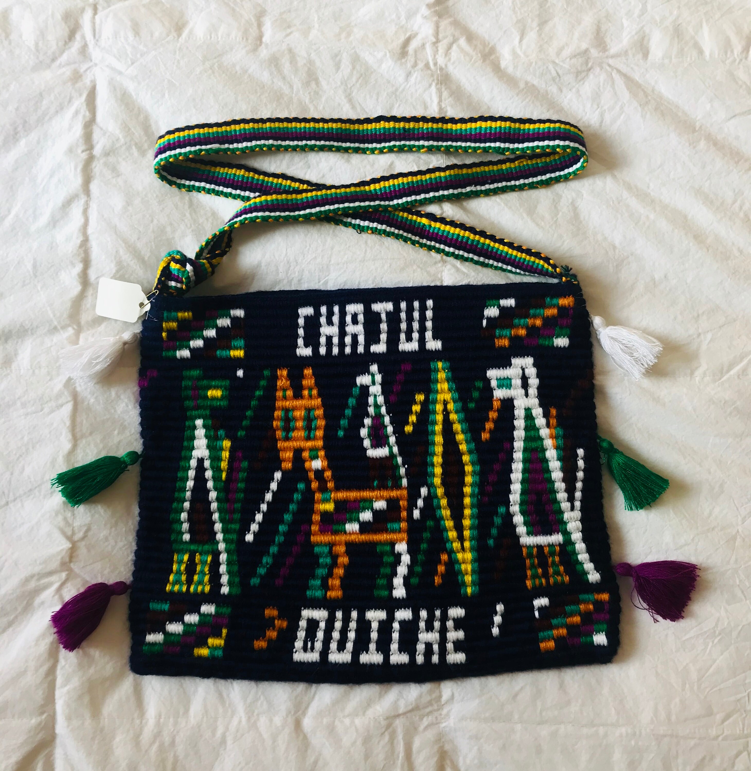Guatemalan Shoulder Bag> Mayan Weaving, Indigenous Art and