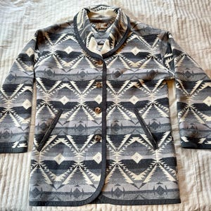 Pendleton Wool Jacket&gt;Womens Small,  Native Style Jacket, Southwest Jacket, Pendleton Jacket, Stylish Jacket,