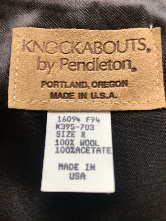 Pendleton Wool Vest>Women's Size 8/medium, Native… - image 4