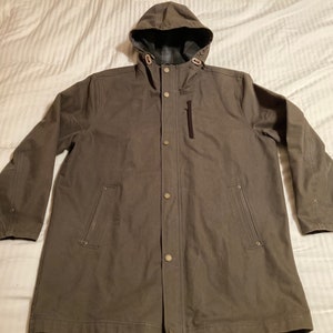 Pendleton huvjacka ”Black Hawk”> Fältrock, herr medium, kanvasjacka, Pendletonjacka, arbetsjacka,
