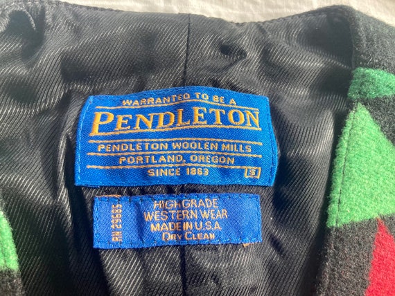 Pendleton Wool Vest> Men’s Small, Southwestern Ve… - image 5