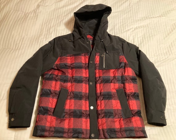 Pendleton Down Jacket Mens Large Down Jacket Puffy Coat Southwest Jacket Pendleton Jacket Warm Jacket Etsy