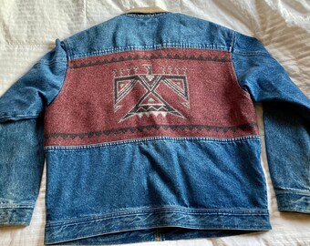 Pendleton Denim Jacketmen's XL Native 