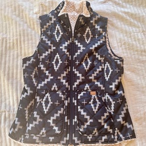 Pendleton  Vest&gt; Women’s Small/Petite, Southwestern Vest, Native Style Vest, Pendleton Jackets