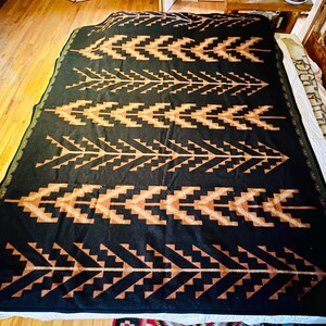 Pendleton Wool Blanket> XL TWIN (80”x64”), Vintage Pendleton, Southwest Blanket, Native Patterns, Wool Blanket, Pendleton, Warm Blanket,