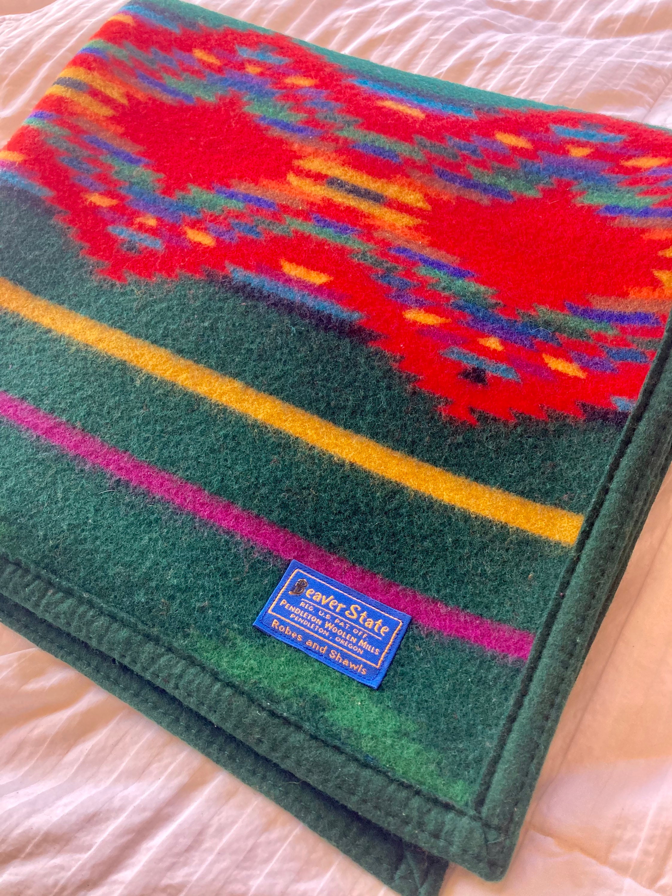 Pendleton Wool BlanketBaby Blanket 42x31Pendleton Etsy