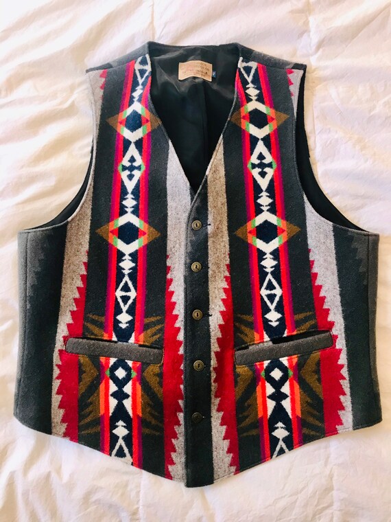Pendleton Wool Vest> Men's Large (42), Southwester