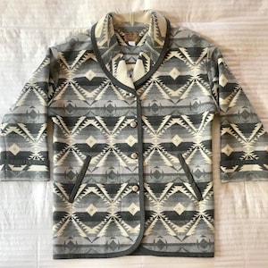 Pendleton Wool Jacket&gt;Medium, Native Style Jacket, Southwest Jacket, Pendleton Jacket, Stylish Jacket,