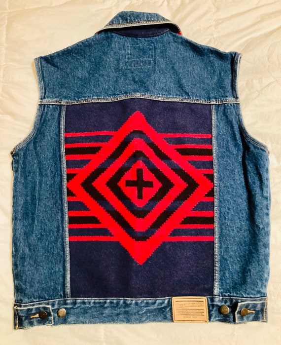 Pendleton Denim Vestmen's Medium Native 