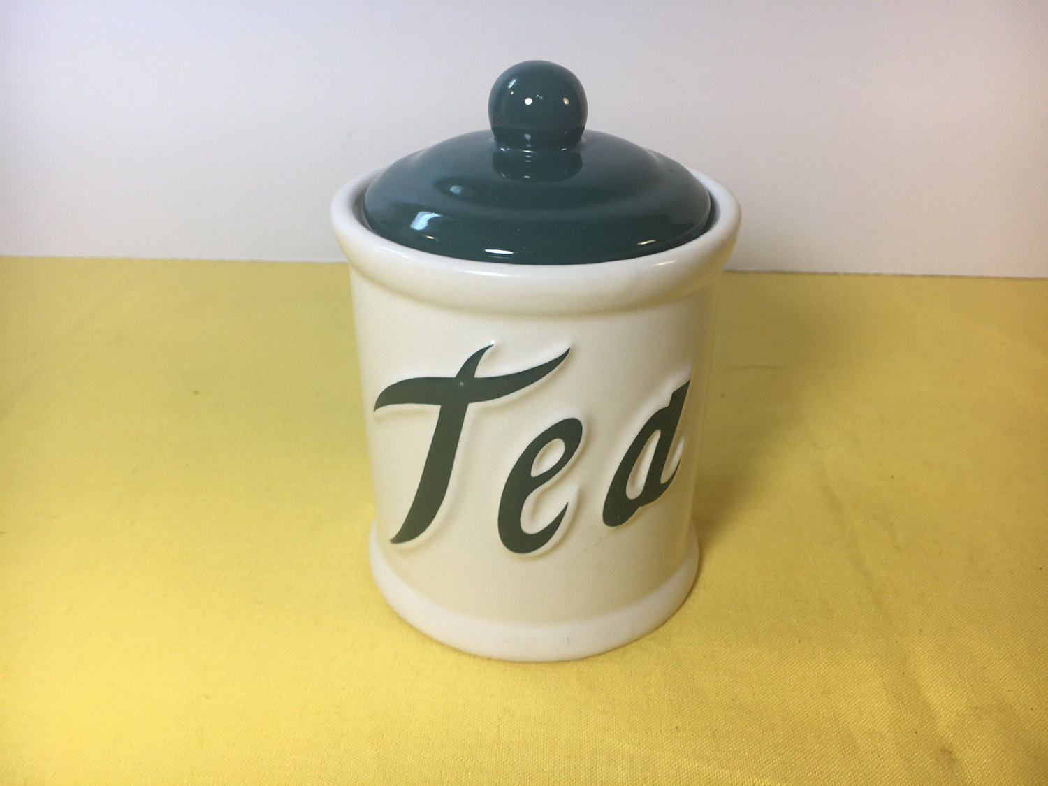 Vintage Himark Tea Canister, Ceramic Tea Can, Tea Canister ...