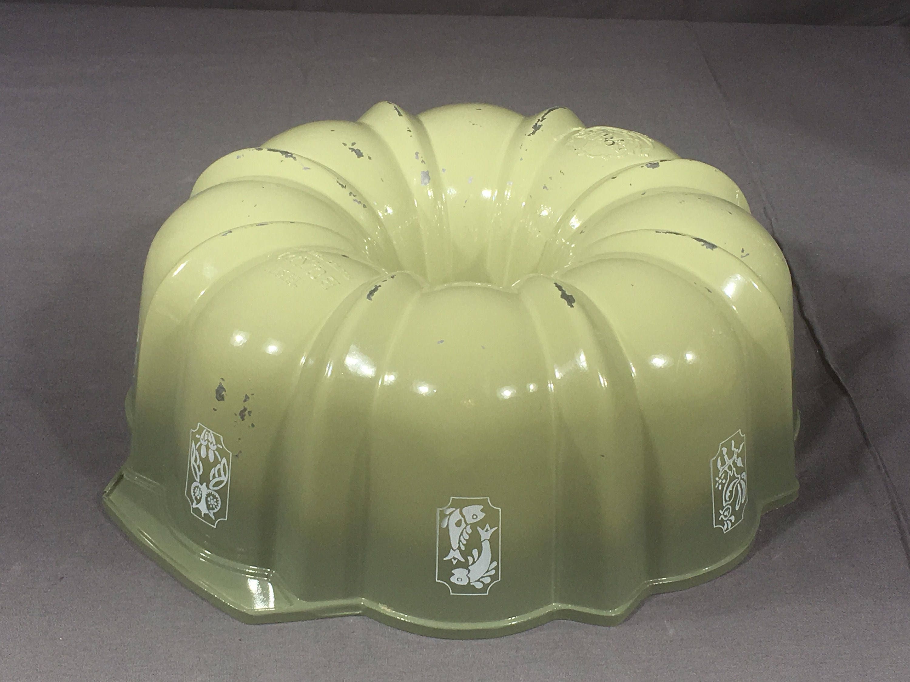 Vintage Bundt Pan Nordic Ware Best Bundt Gray Green Etsy Ireland